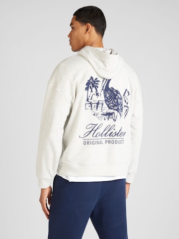 HOLLISTERSweater majica 'APAC EXCLUSIVE' - siva boja: prednji dio