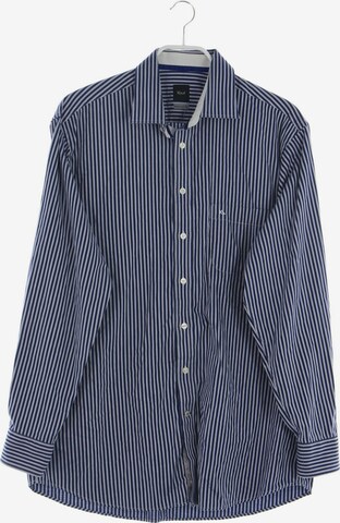 KAUF Button Up Shirt in L in Blue: front