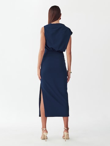 Robe de soirée St MRLO en bleu