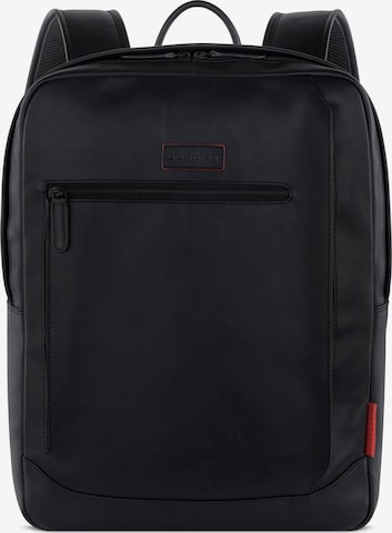 bugatti Backpack 'Clark' in Black: front