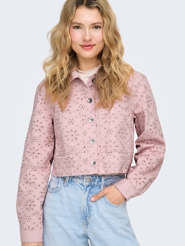 Veste mi-saison 'ONLELSA' ONLY en violet