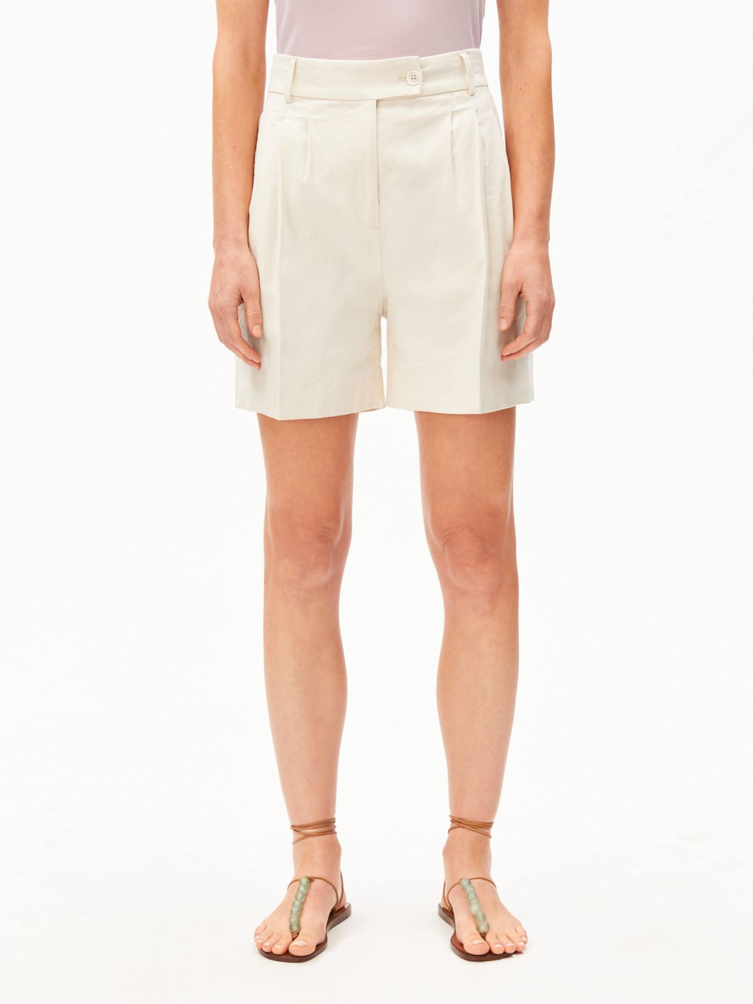 Regular Pantalon ARMEDANGELS en beige : devant
