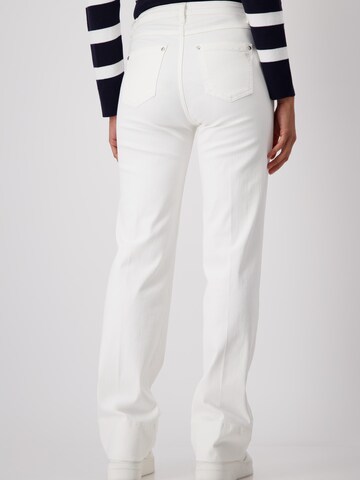 monari - regular Pantalón en blanco