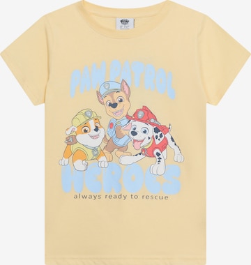 geltona Lindex Marškinėliai 'Paw Patrol Heroes': priekis