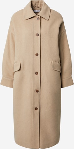 EDITED Between-seasons coat 'Marianne' in Beige: front