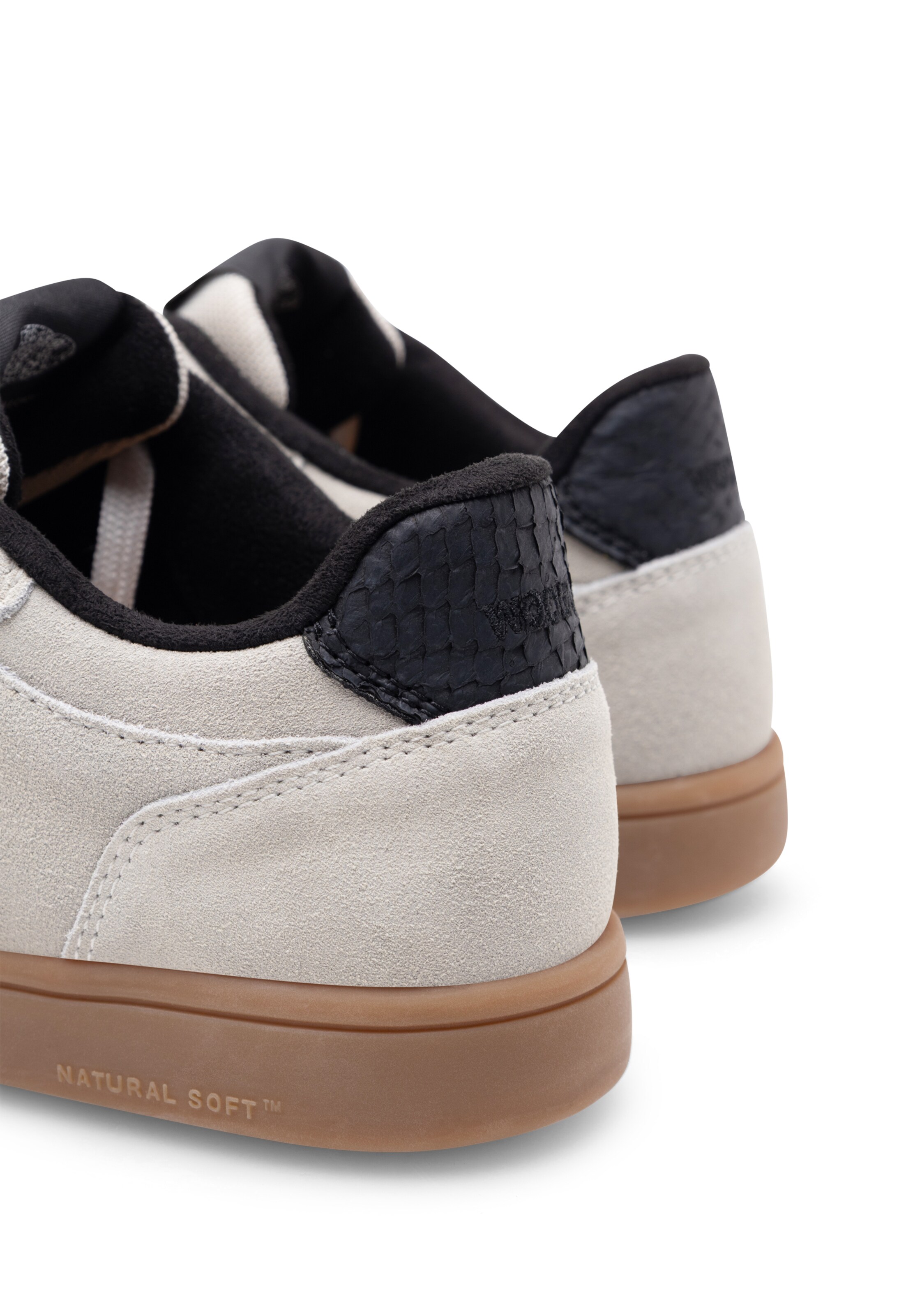 Baskets basses ' Bjork' WODEN en gris