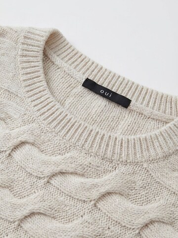 OUI Sweater 'Sirah' in White