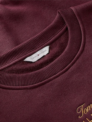 TOMMY HILFIGER Sweatshirt in Rood