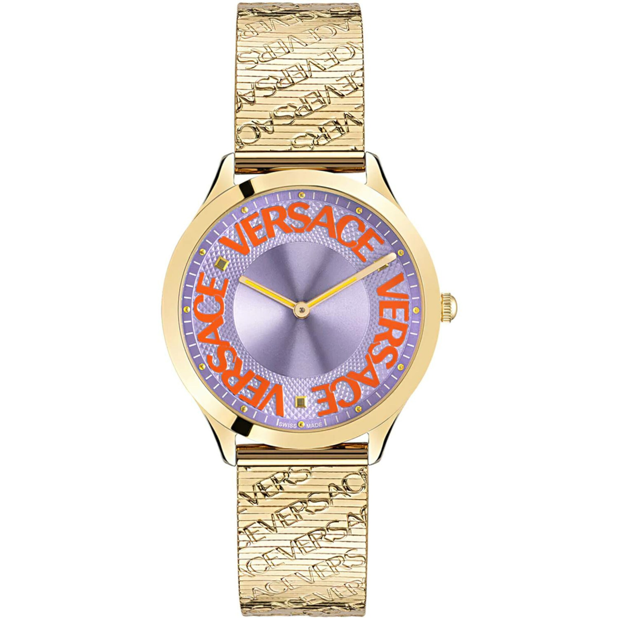 VERSACE Uhr in Gelb
