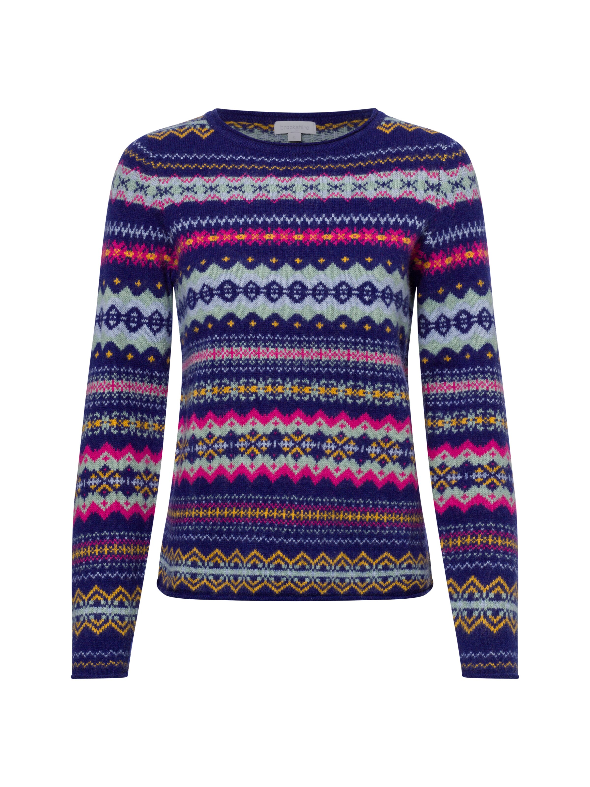 Brookshire Trui in Blauw: voorkant