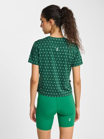 Hummel Functioneel shirt 'Pulse Workout' in Groen