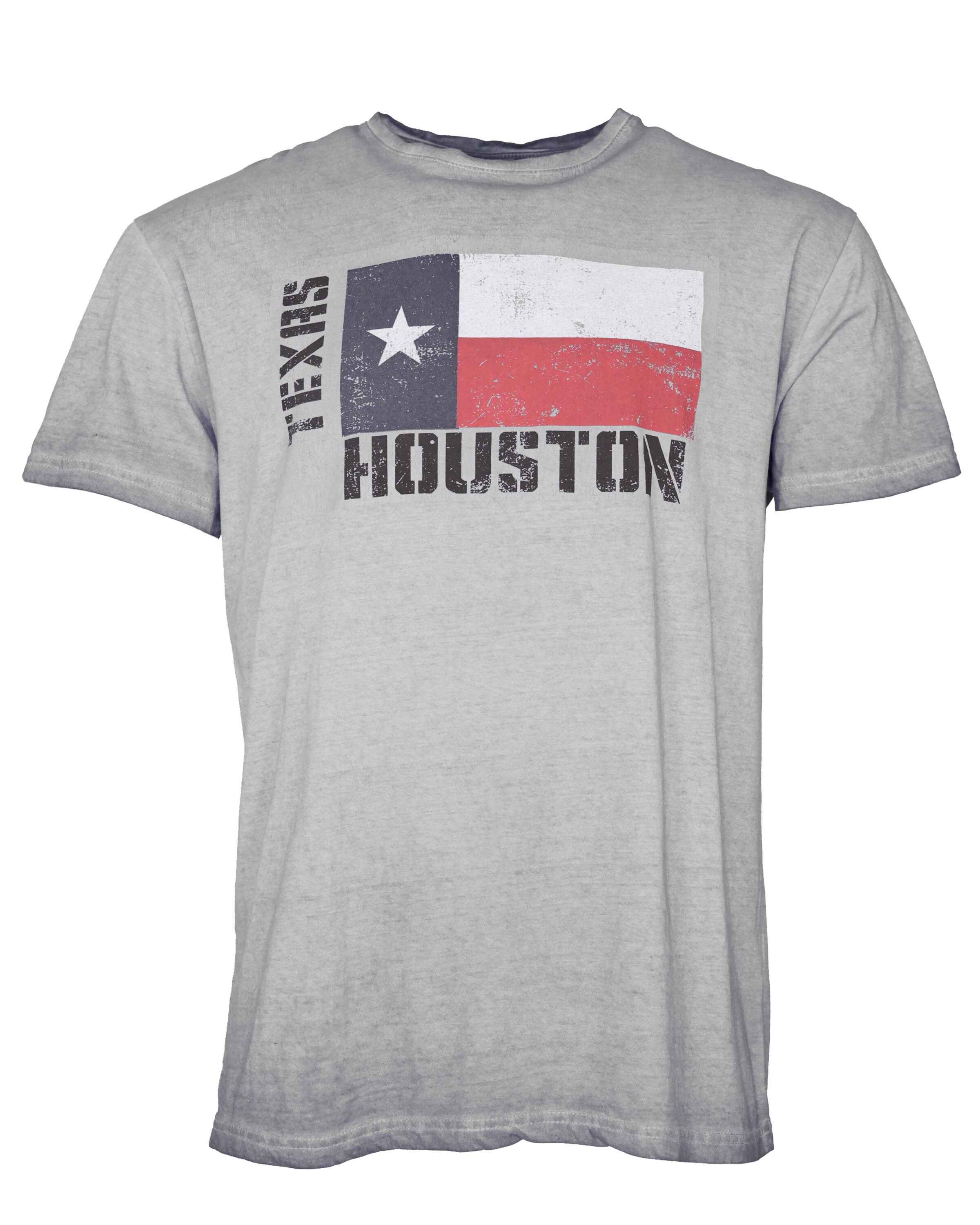 TOP GUN Shirt in Grey: front