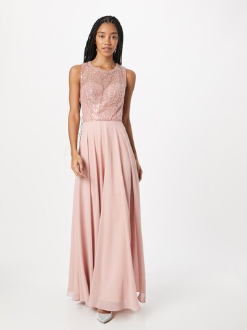 SWING Βραδινό φόρεμα σε ροζ: μπροστά