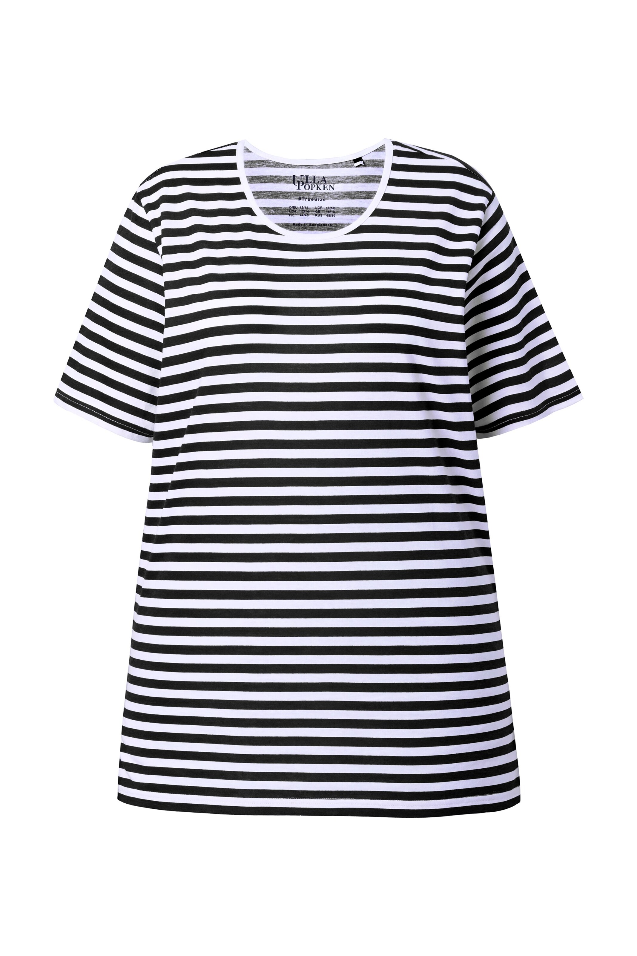 Ulla Popken Shirt in Black: front
