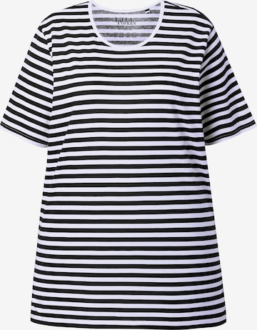 Ulla Popken Shirt in Black: front
