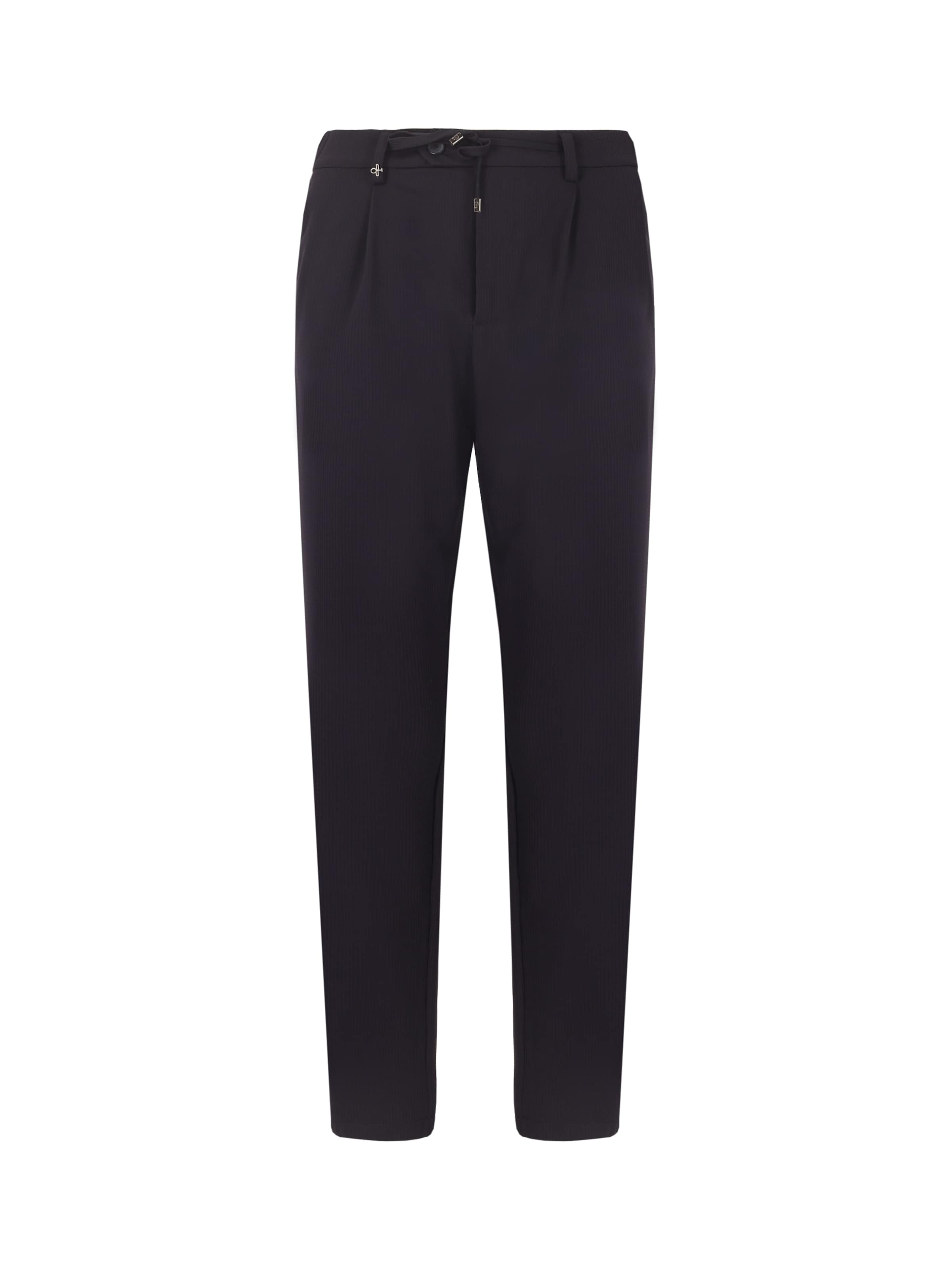 Distretto12 Regular Chino 'T. ERA' in Blauw: voorkant