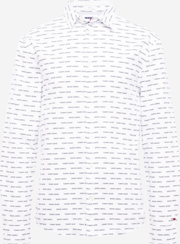 Coupe regular Chemise 'CRITTER' Tommy Jeans en blanc : devant