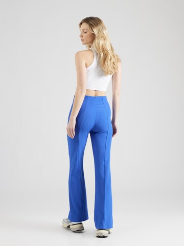ONLY - Flared Calças com vincos 'ASTRID' em azul