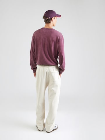 Loosefit Pantalon Abercrombie & Fitch en beige