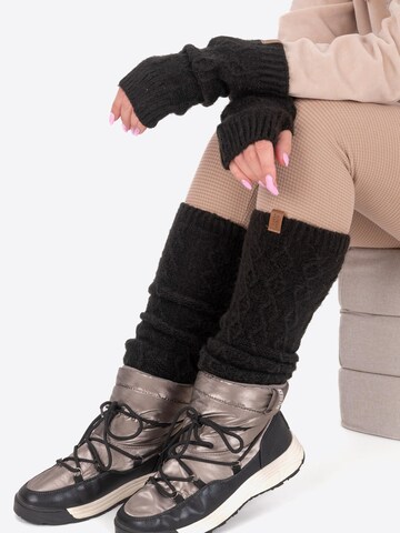 Vivisence Kurzfingerhandschuhe '7216' in Schwarz