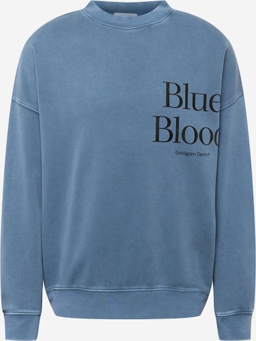 Goldgarn Sweatshirt in Blue: front