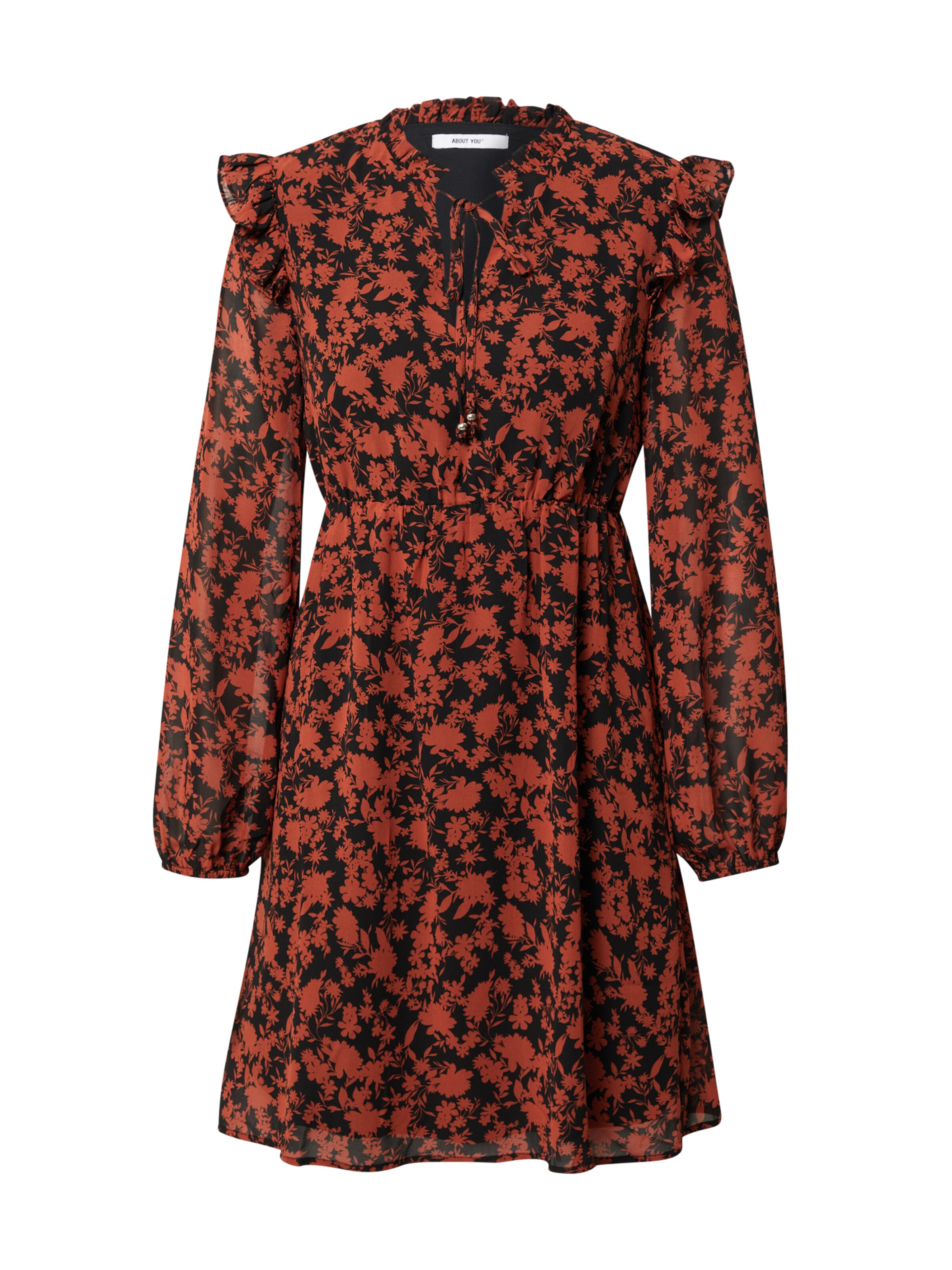 Abito 'Samara' di ABOUT YOU in nero: frontale