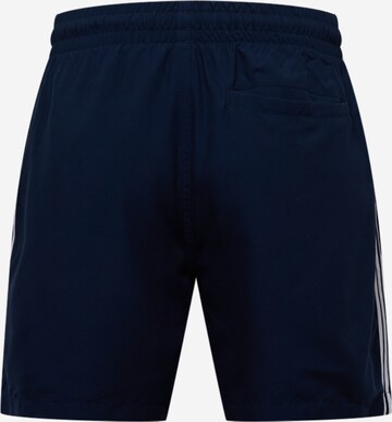 ADIDAS ORIGINALS Regularen Kratke kopalne hlače 'Adicolor Classics 3-Stripes' | modra barva