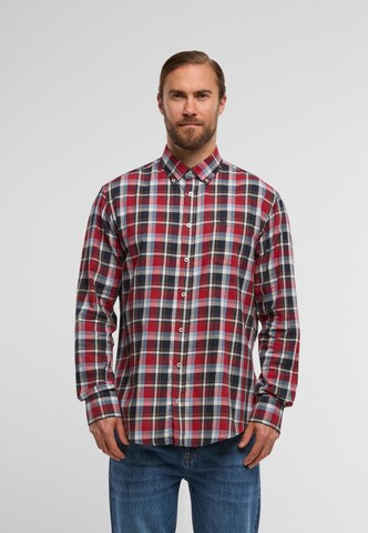 FYNCH-HATTON Comfort Fit Hemd in Rot: Vorderseite