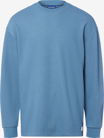 HUGO Sweatshirt 'Nuwolo' in Blue: front