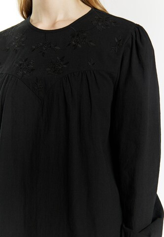 DreiMaster Vintage Bluse in Schwarz