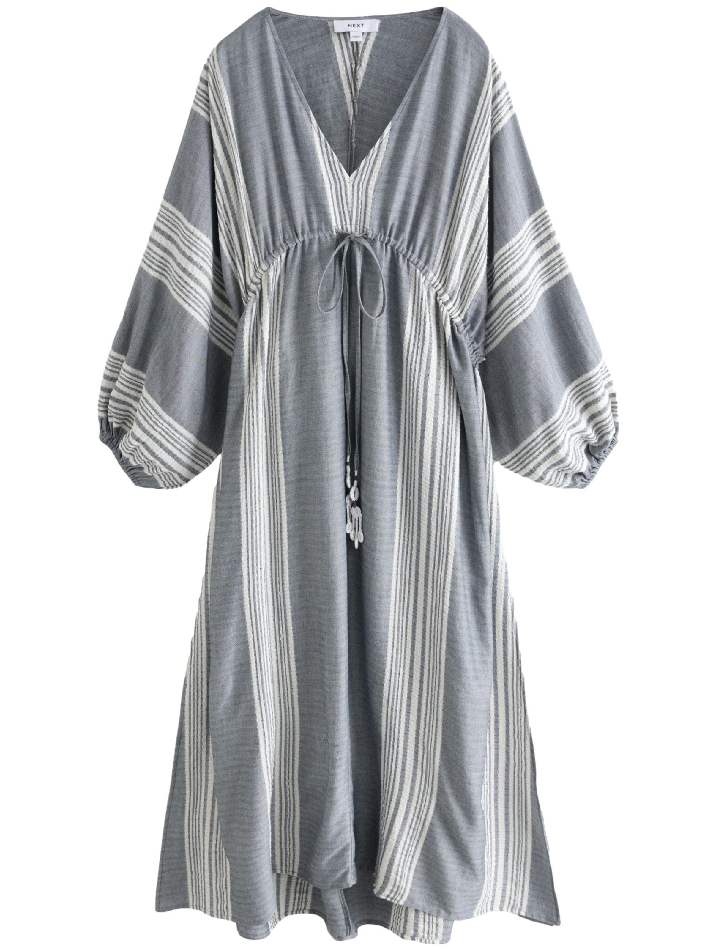 Next - Vestido en blanco: frente