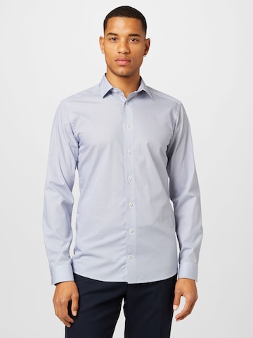 ETON Slim fit Business Shirt in Blue: front