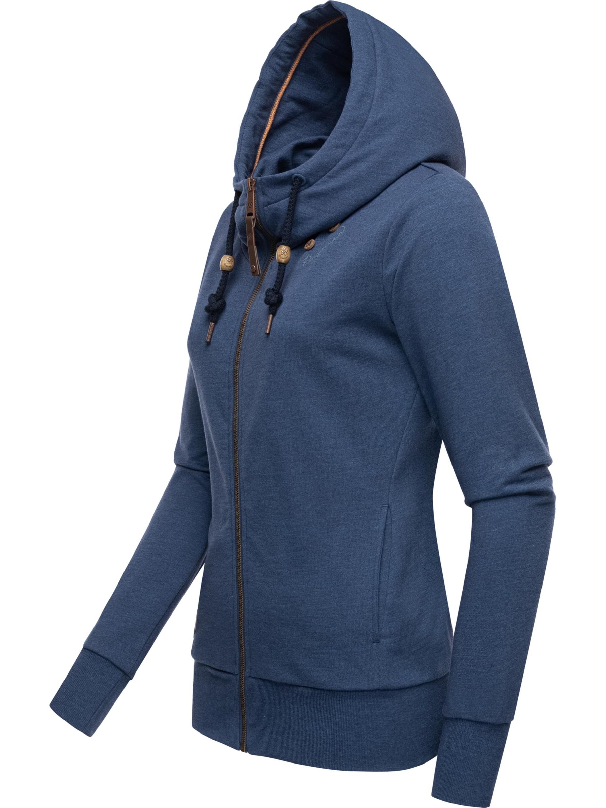 Ragwear Sweatvest 'Paya' in Blauw