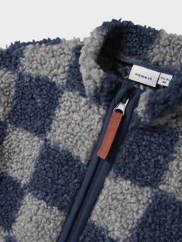NAME IT - Sudadera con cremallera en azul