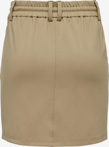 ONLY - Falda 'Poptrash' en beige