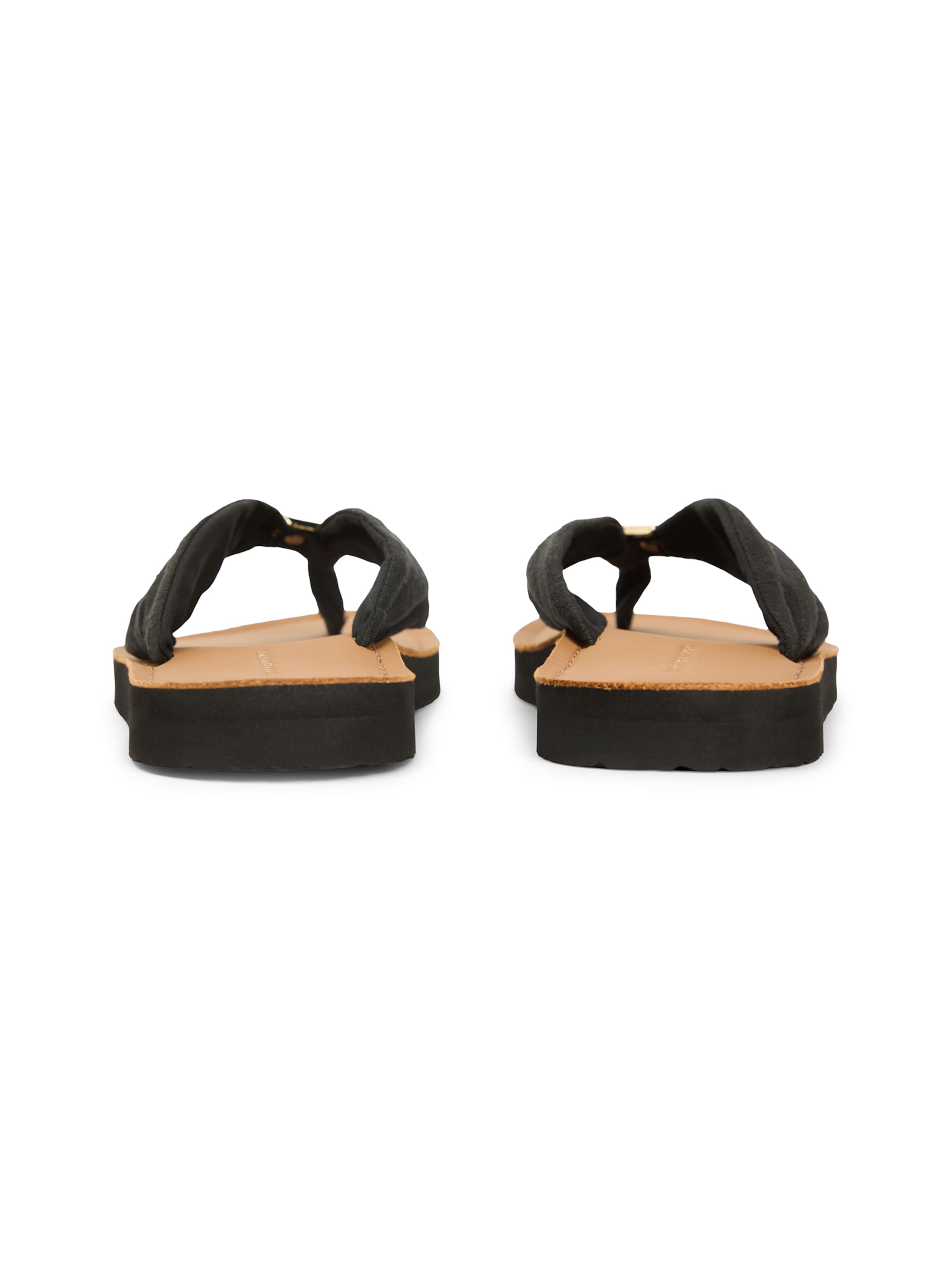 TOMMY HILFIGER Ujjelválasztó-pántos szandál - fekete