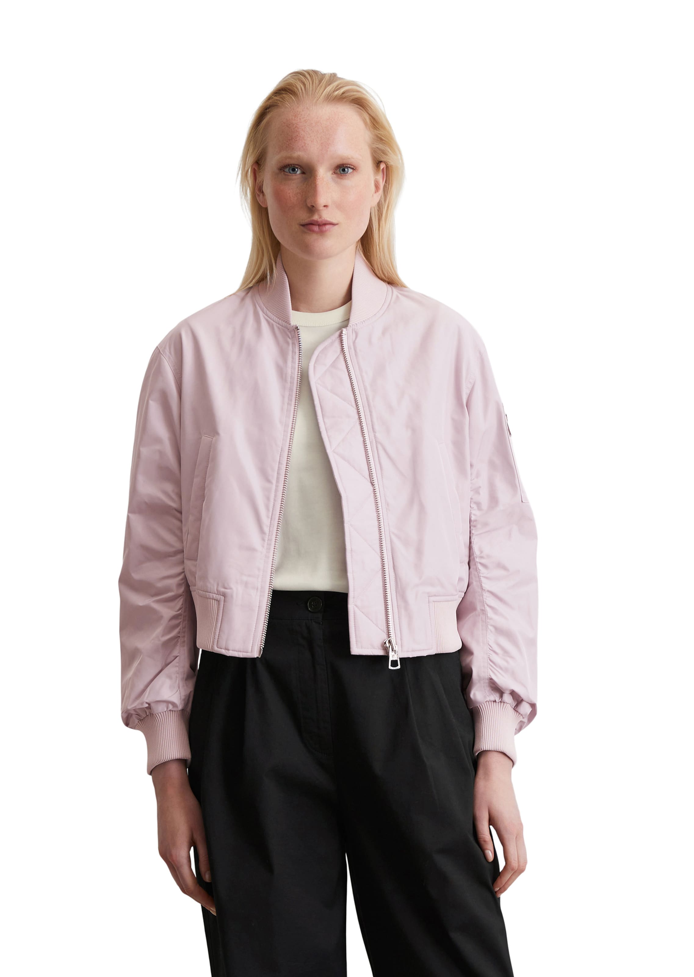 Marc O'Polo Between-Season Jacket in Purple: front