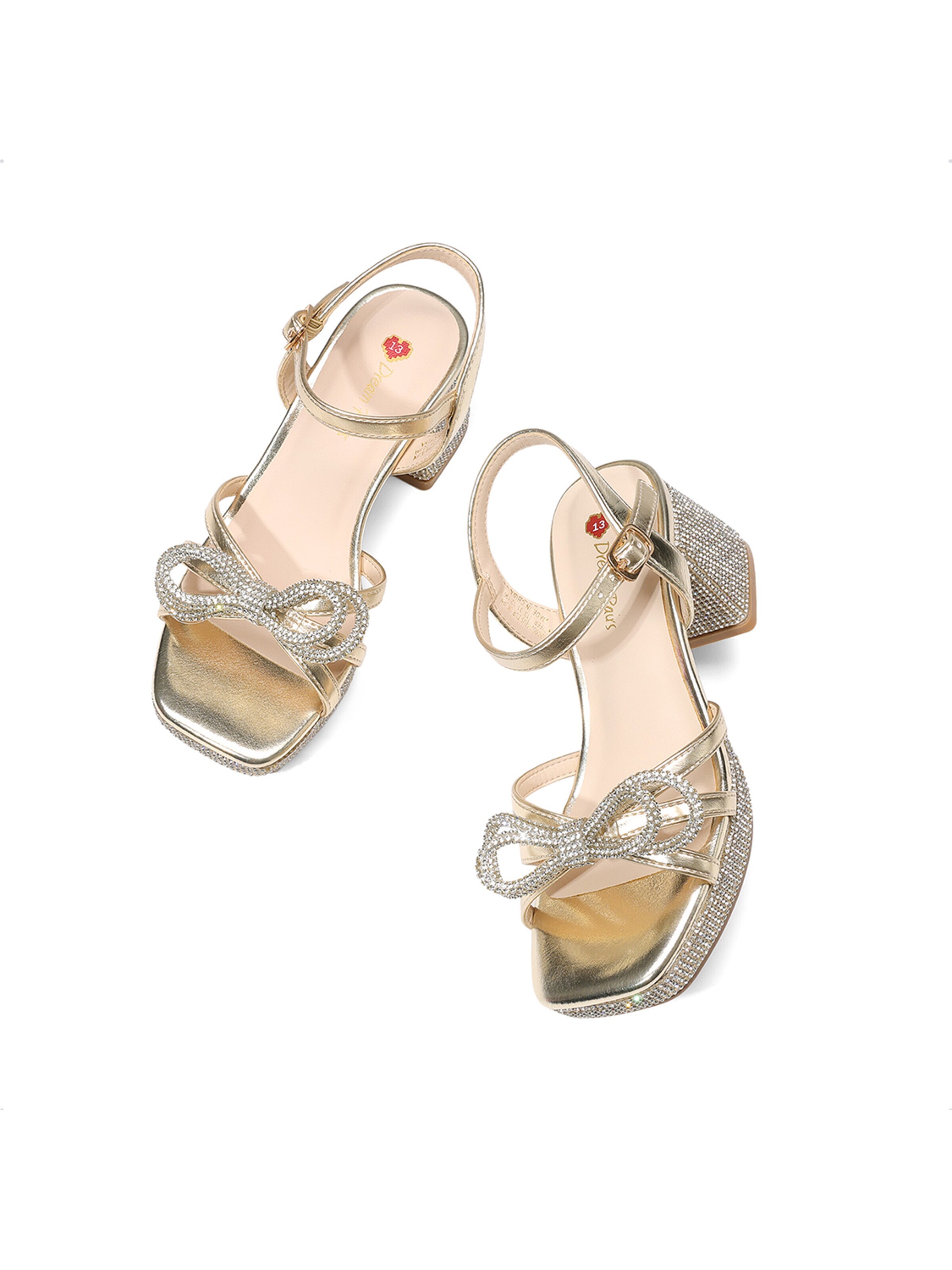 Dream Pairs Sandalen in Goud