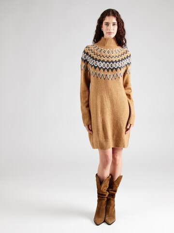 Robes en maille GAP en marron : devant