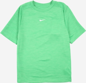 NIKE Funktionsshirt 'Multi' in Grün: Vorderseite