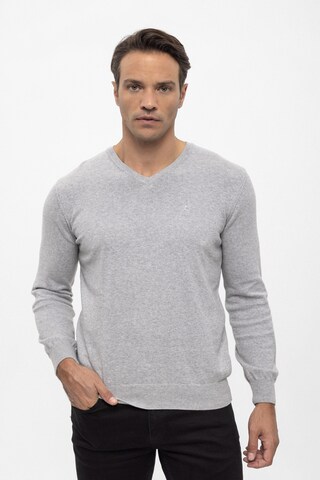 Pullover di Felix Hardy in grigio: frontale