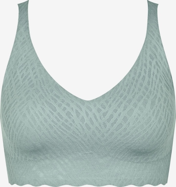SLOGGI Bra ' ZERO Feel Bliss Bralette ' in Blue: front