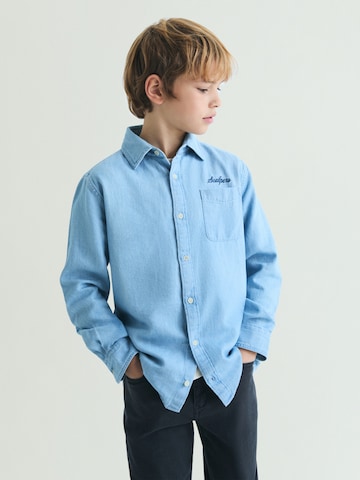 Scalpers Regular fit Πουκάμισο σε μπλε