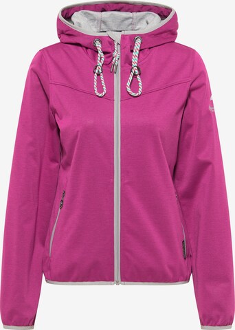 Schmuddelwedda Performance Jacket 'Kianna' in Pink: front