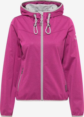 Schmuddelwedda Performance Jacket 'Kianna' in Pink: front