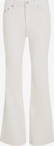 Tommy Jeans Rozkloszowany krój Spodnie 'Sophie' w kolorze biały: przód
