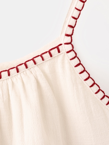 MANGO KIDS Klänning 'GENIO' i beige