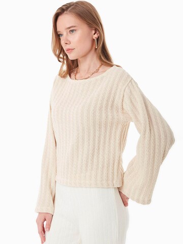Organication Bluse in Weiß
