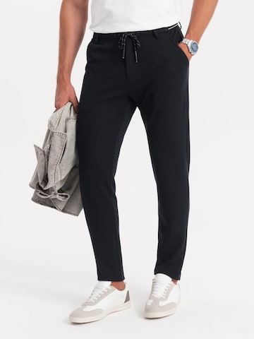 Ombre Sporthose in Schwarz: Vorderseite