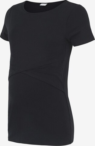 T-shirt 'Sia' Mamalicious Curve en noir